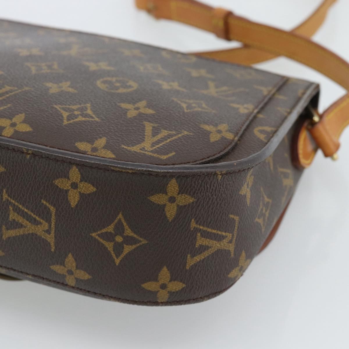 LOUIS VUITTON Monogram Saint Cloud GM Shoulder Bag M51242 LV Auth ep14718