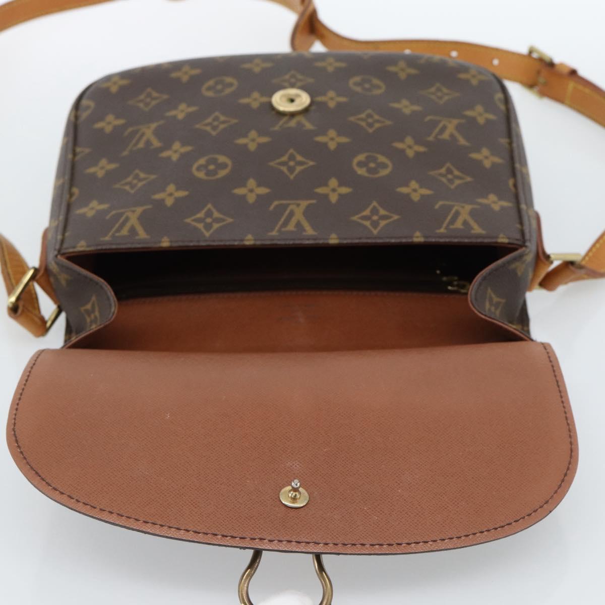 LOUIS VUITTON Monogram Saint Cloud GM Shoulder Bag M51242 LV Auth ep14718