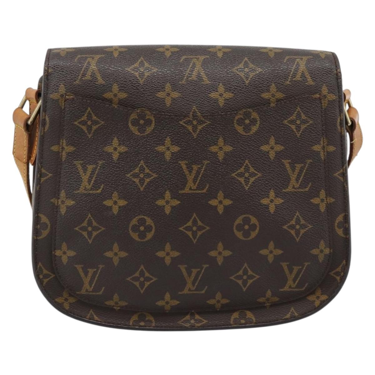 LOUIS VUITTON Monogram Saint Cloud GM Shoulder Bag M51242 LV Auth ep14718