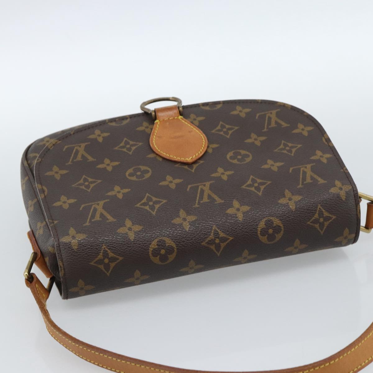 LOUIS VUITTON Monogram Saint Cloud GM Shoulder Bag M51242 LV Auth ep14718