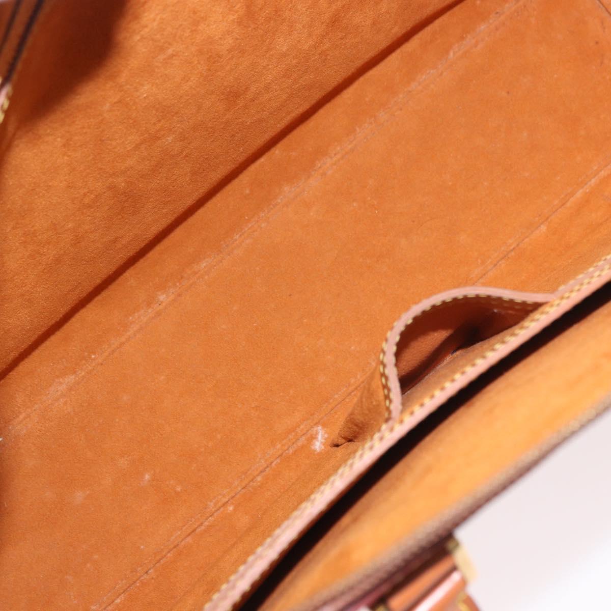 LOUIS VUITTON Epi Sorbonne Hand Bag Brown M54513 LV Auth ep14721A