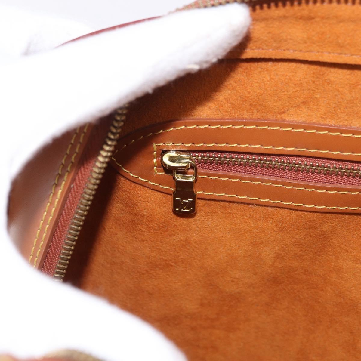 LOUIS VUITTON Epi Sorbonne Hand Bag Brown M54513 LV Auth ep14721A