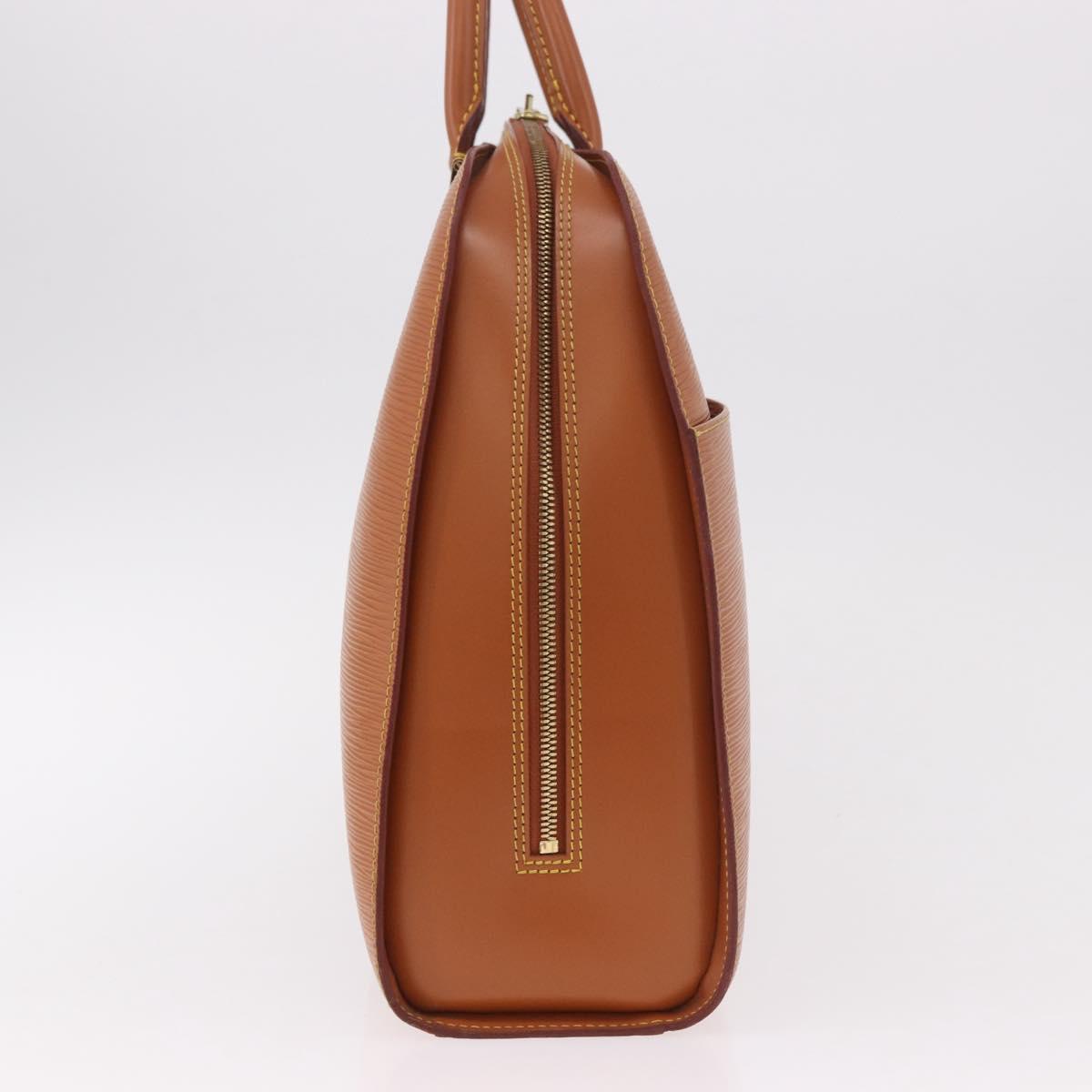 LOUIS VUITTON Epi Sorbonne Hand Bag Brown M54513 LV Auth ep14721A