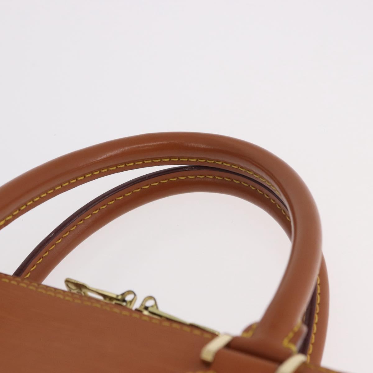 LOUIS VUITTON Epi Sorbonne Hand Bag Brown M54513 LV Auth ep14721A