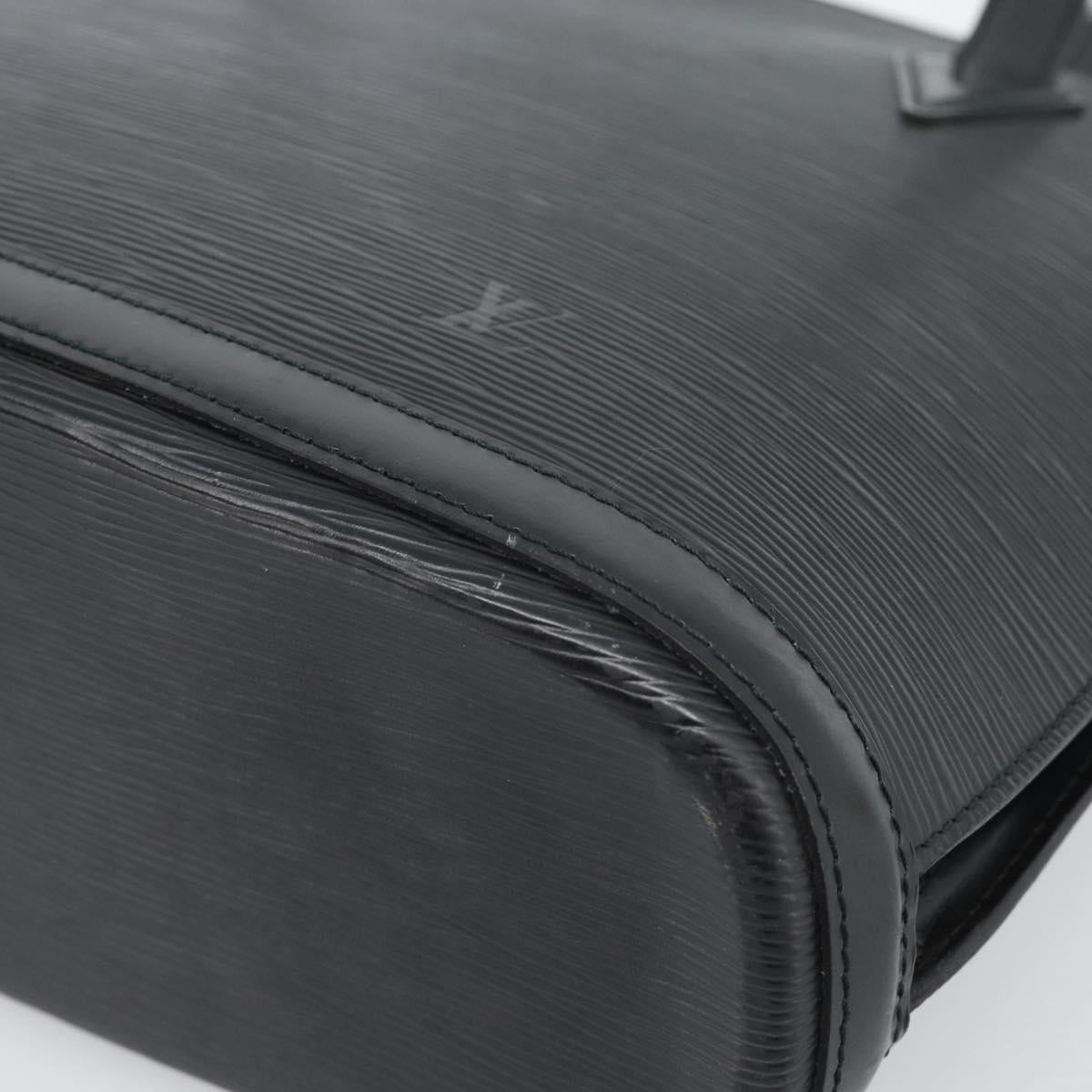 LOUIS VUITTON Epi Lussac Shoulder Bag Black M52282 LV Auth ep14722