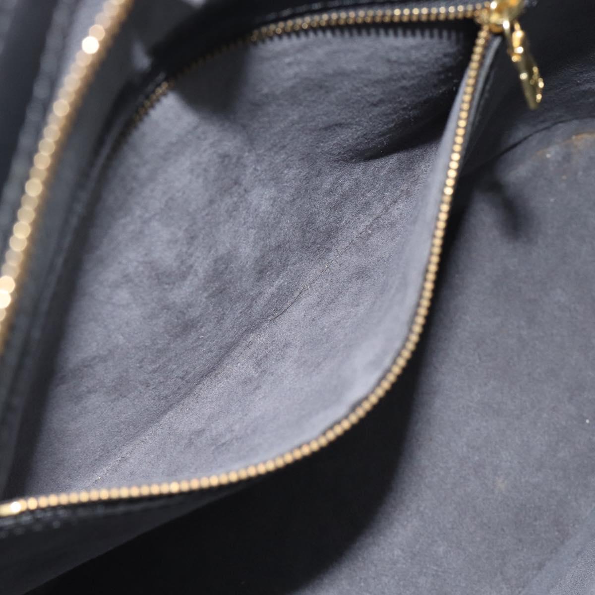 LOUIS VUITTON Epi Lussac Shoulder Bag Black M52282 LV Auth ep14722