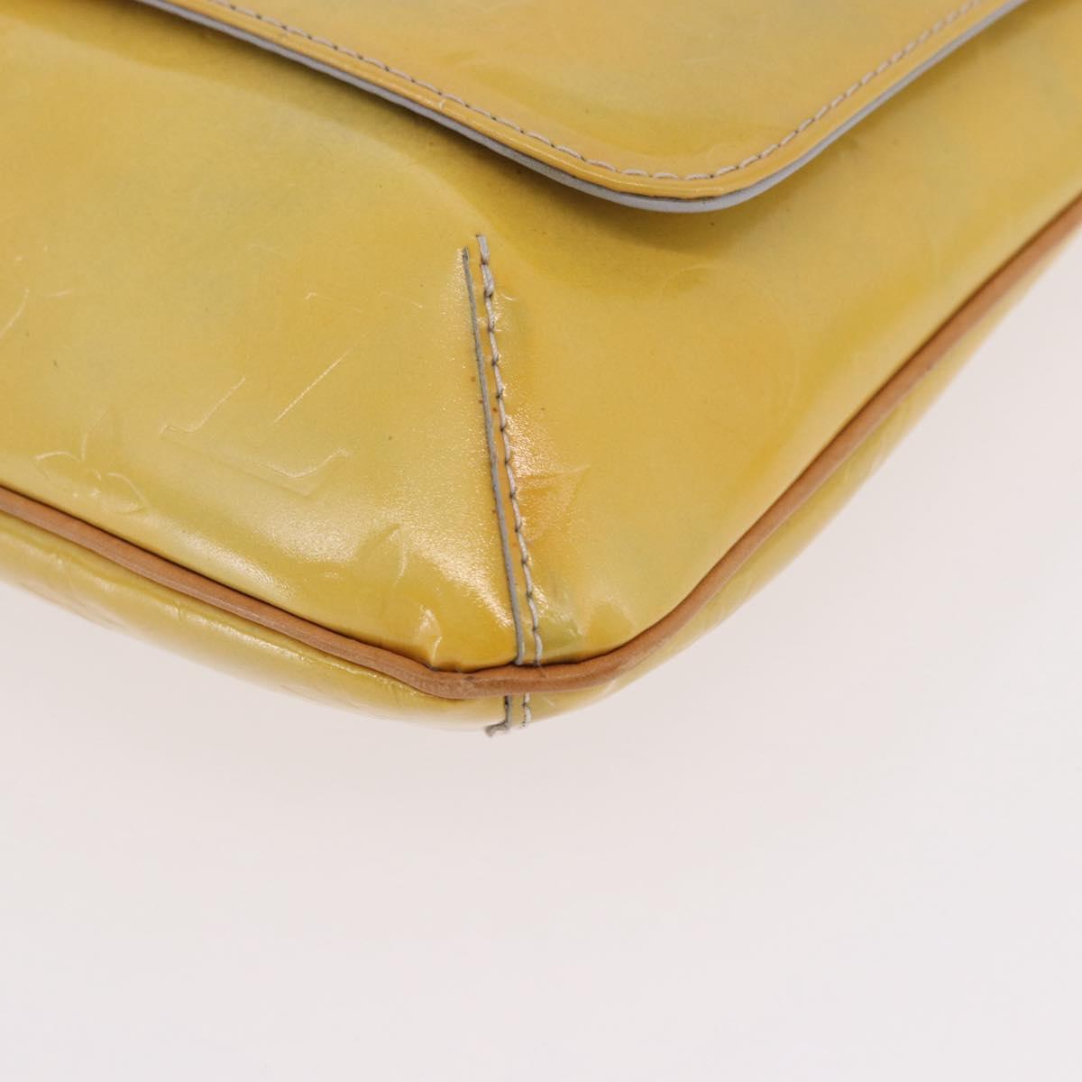 LOUIS VUITTON Monogram Vernis Thompson Street Bag Gris M91008 LV Auth ep14728