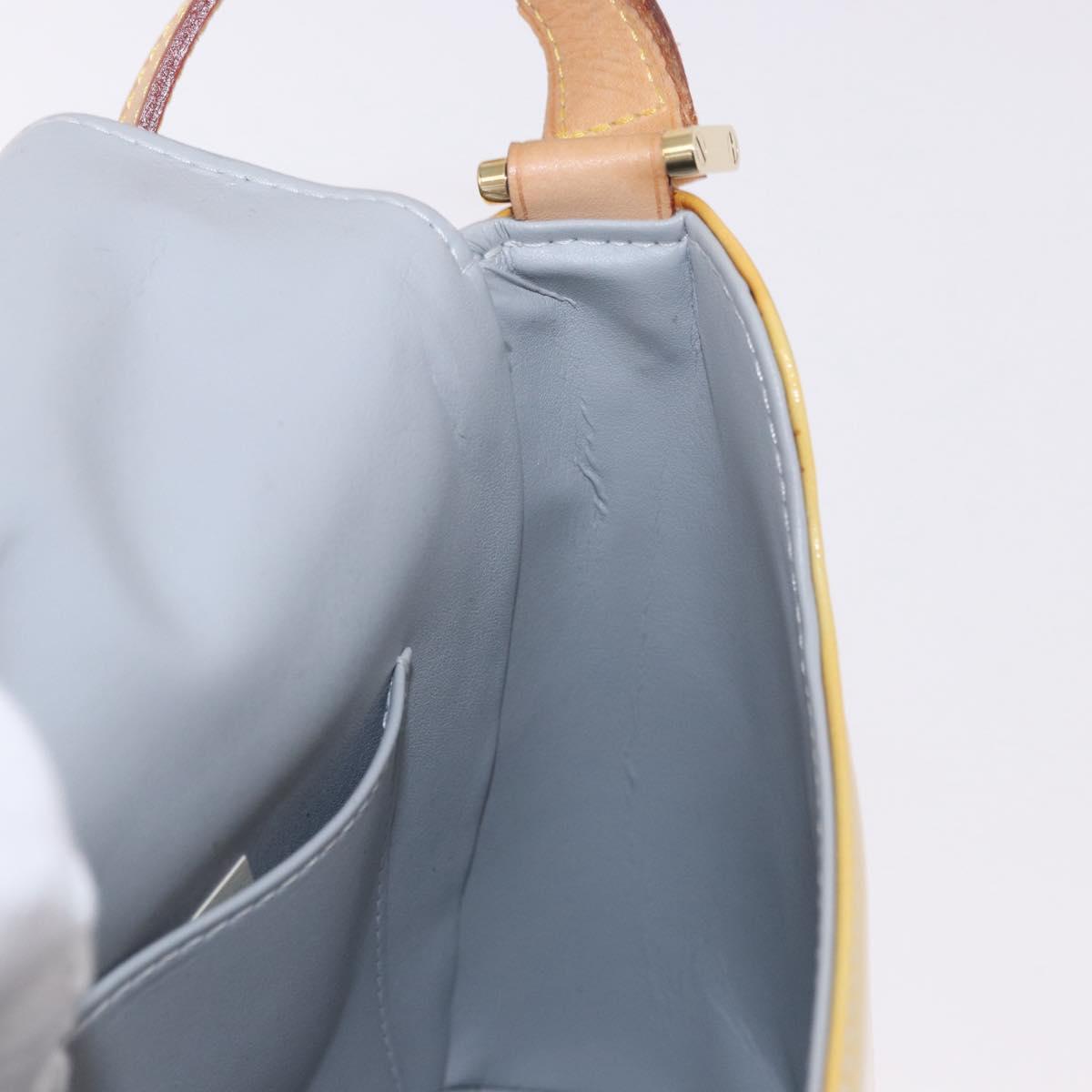 LOUIS VUITTON Monogram Vernis Thompson Street Bag Gris M91008 LV Auth ep14728