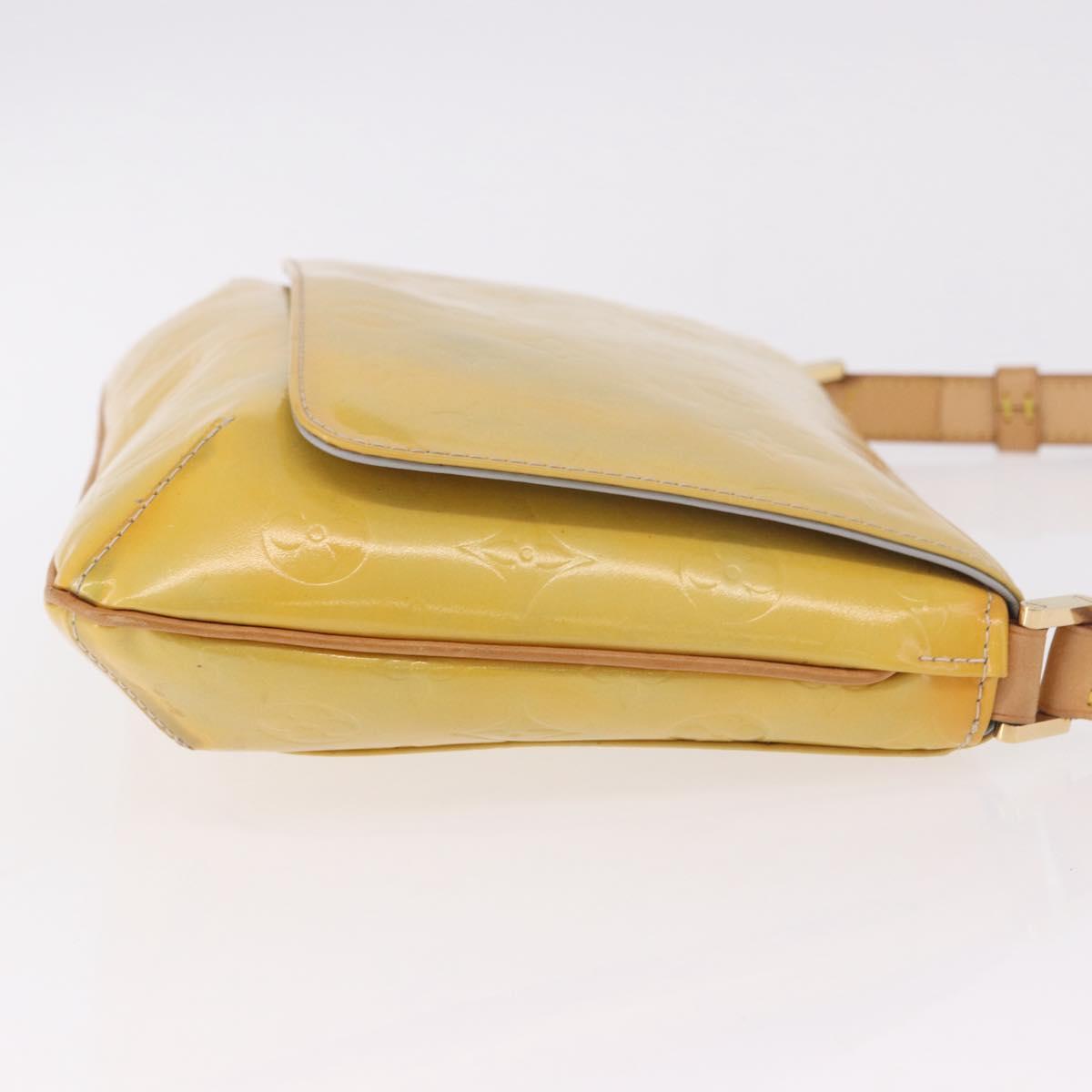 LOUIS VUITTON Monogram Vernis Thompson Street Bag Gris M91008 LV Auth ep14728