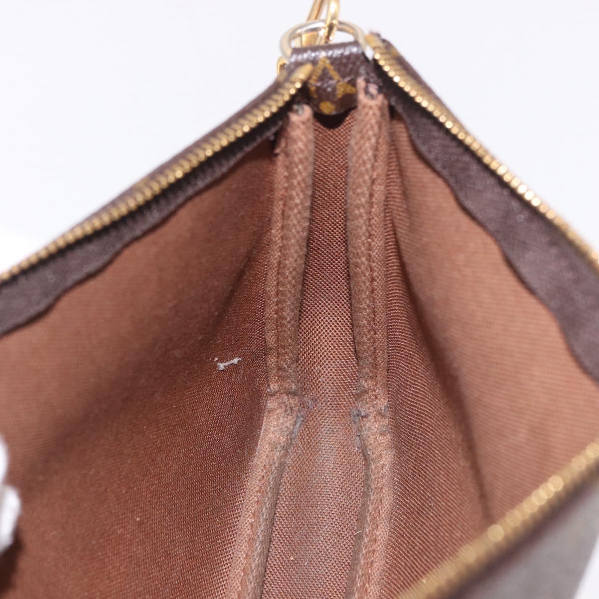 LOUIS VUITTON Monogram Pochette Accessoires Accessory Pouch M51980 Auth ep14732A