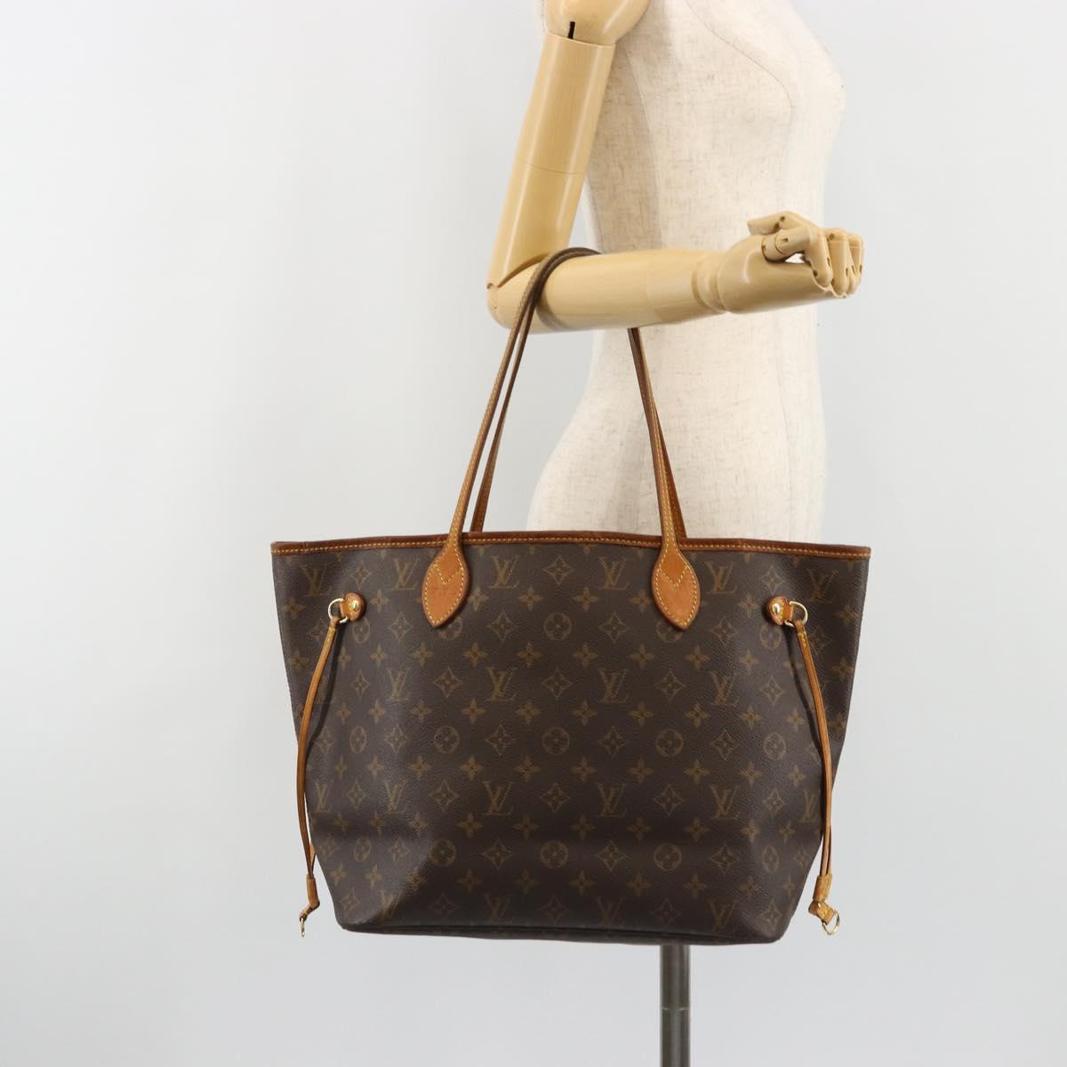 LOUIS VUITTON Monogram Neverfull MM Tote Bag M40156 LV Auth ep14733