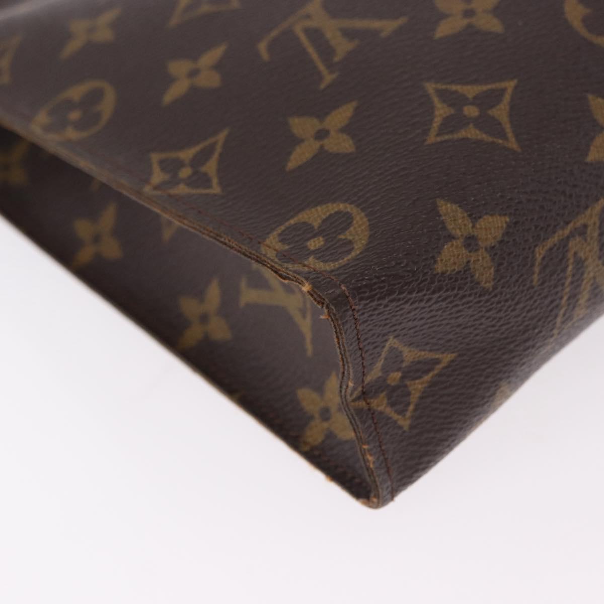 LOUIS VUITTON Monogram Poche Toilette 26 Pouch M47542 LV Auth ep14745A