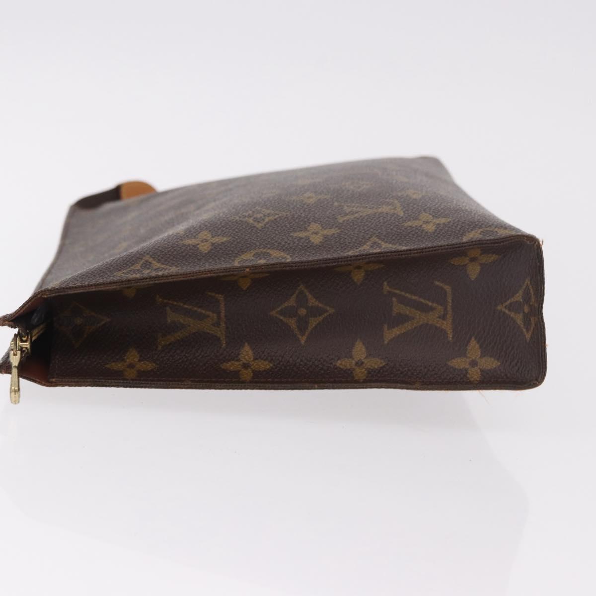 LOUIS VUITTON Monogram Poche Toilette 26 Pouch M47542 LV Auth ep14745A