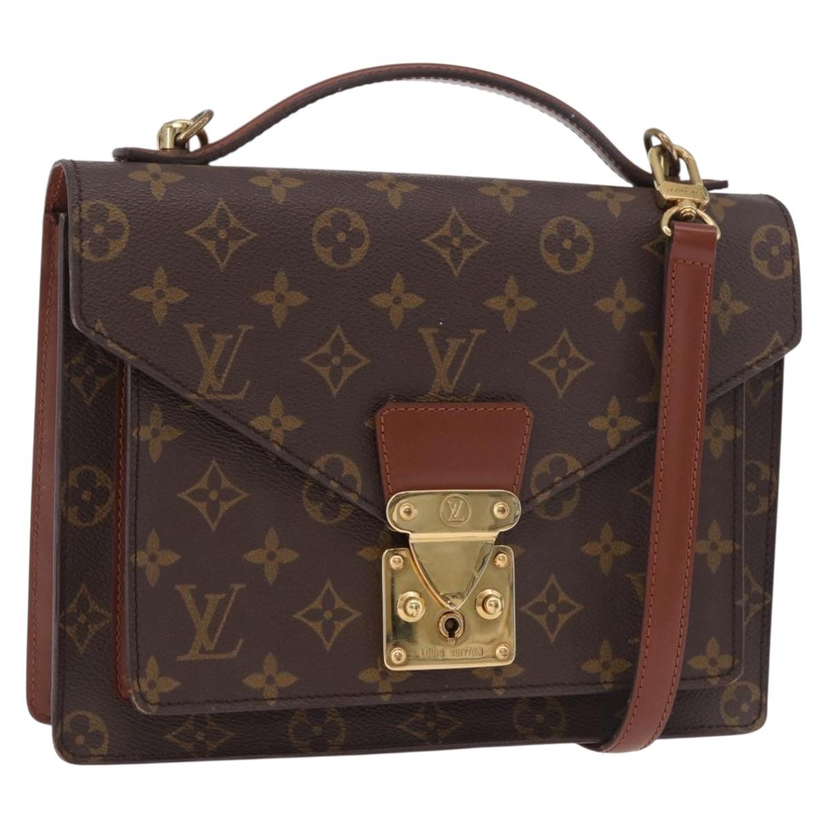 LOUIS VUITTON Monogram Monceau 26 Shoulder Bag M51187 LV Auth ep14749