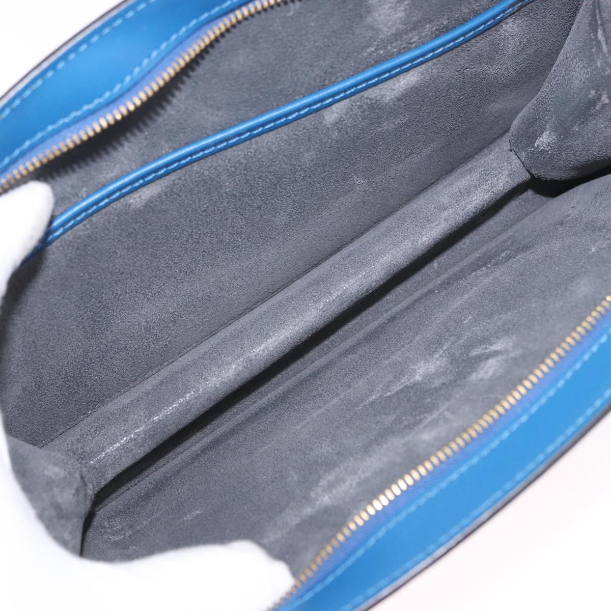 LOUIS VUITTON Epi Trousse Crete Pouch Blue M48405 LV Auth ep14754