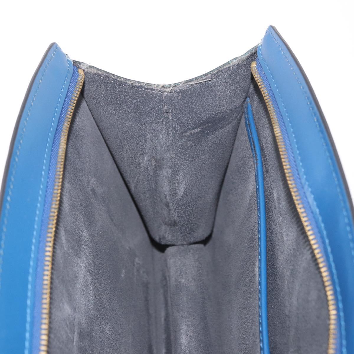 LOUIS VUITTON Epi Trousse Crete Pouch Blue M48405 LV Auth ep14754
