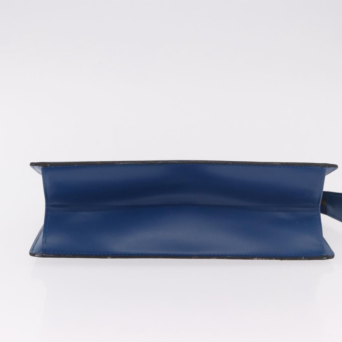 LOUIS VUITTON Epi Trousse Crete Pouch Blue M48405 LV Auth ep14754