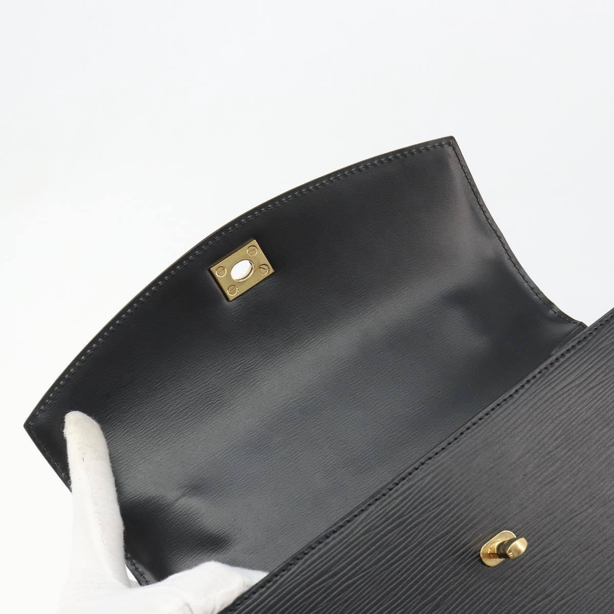 LOUIS VUITTON Epi Malesherbes Hand Bag Black M52372 LV Auth ep14760A
