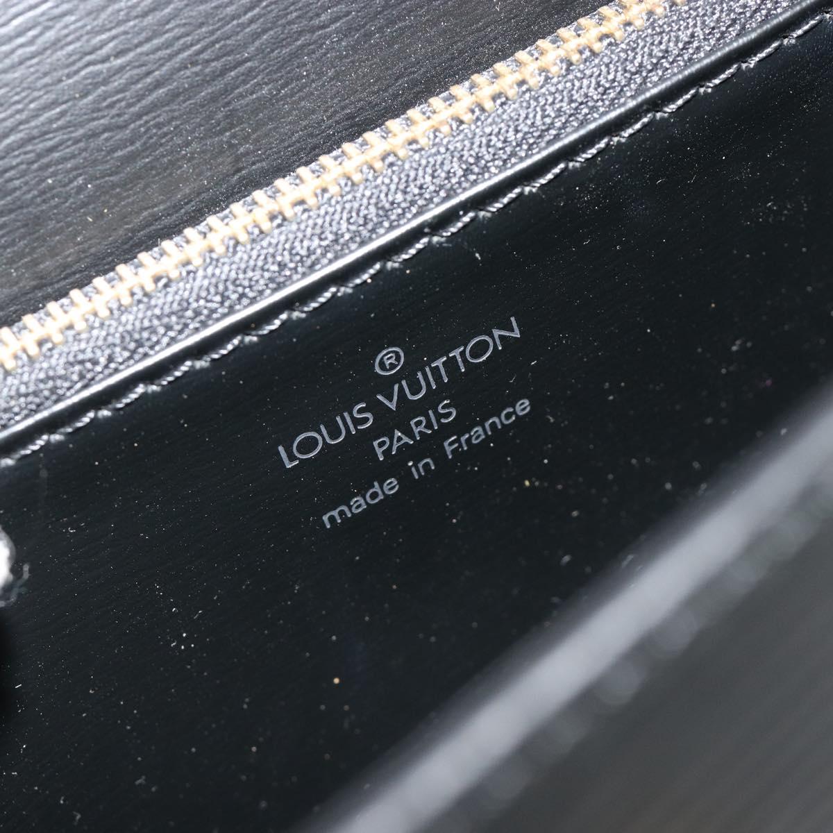 LOUIS VUITTON Epi Malesherbes Hand Bag Black M52372 LV Auth ep14760A