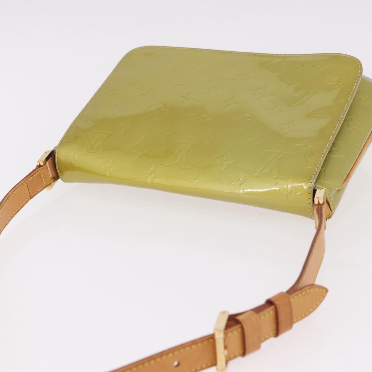 LOUIS VUITTON Monogram Vernis Thompson Street Bag Gris M91008 LV Auth ep14761