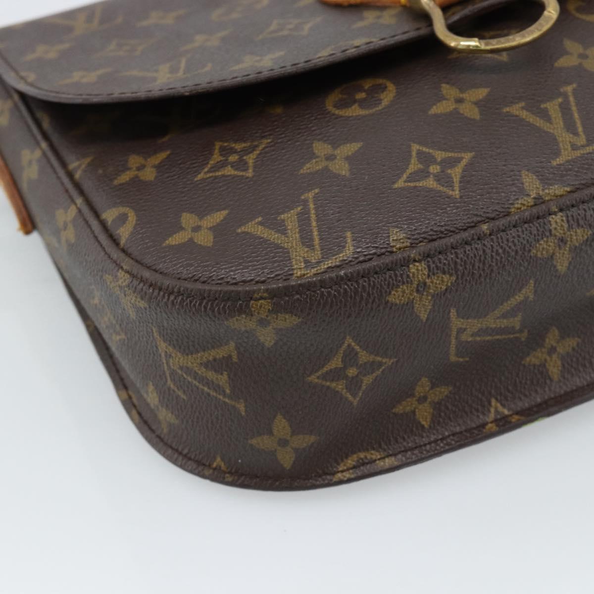 LOUIS VUITTON Monogram Saint Cloud GM Shoulder Bag M51242 LV Auth ep14762