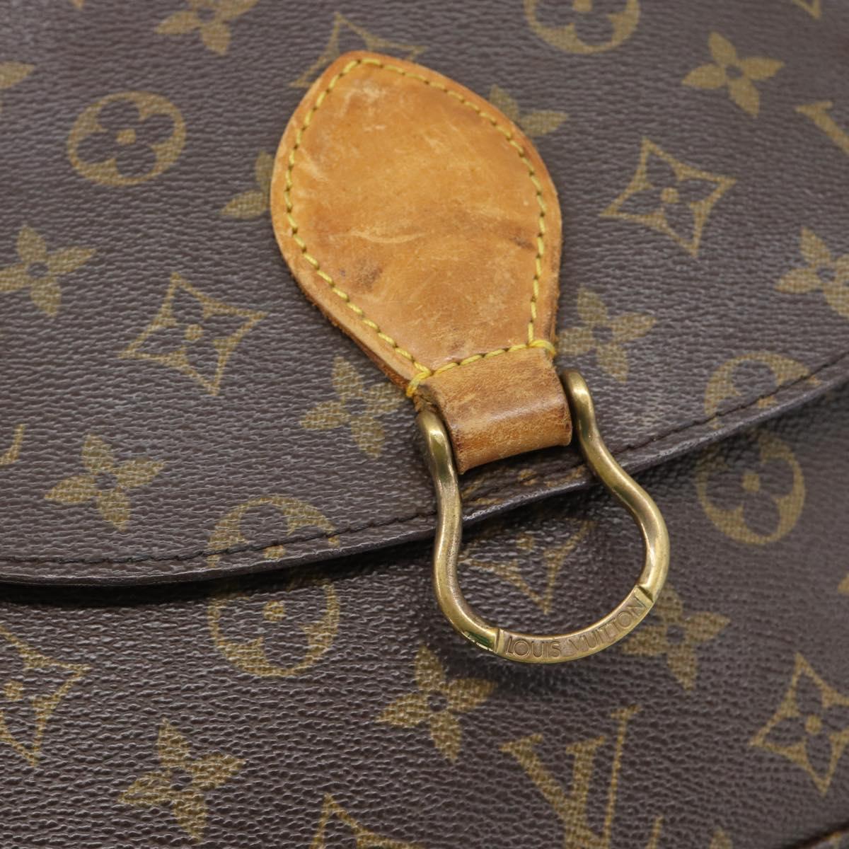 LOUIS VUITTON Monogram Saint Cloud GM Shoulder Bag M51242 LV Auth ep14762