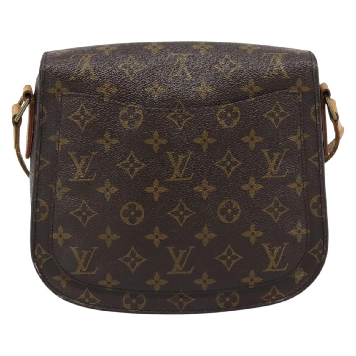 LOUIS VUITTON Monogram Saint Cloud GM Shoulder Bag M51242 LV Auth ep14762