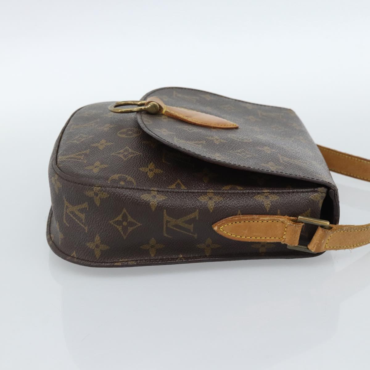 LOUIS VUITTON Monogram Saint Cloud GM Shoulder Bag M51242 LV Auth ep14762