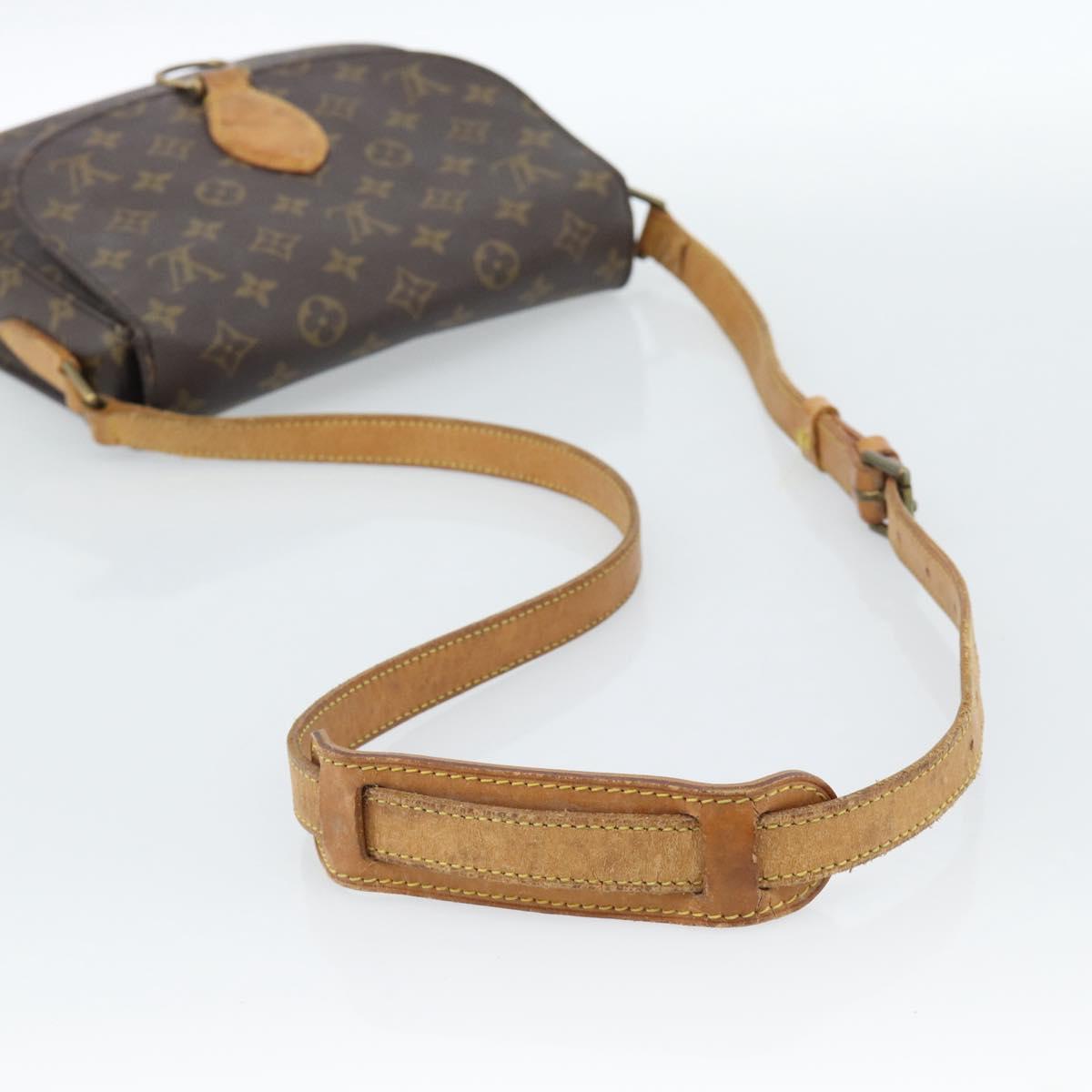 LOUIS VUITTON Monogram Saint Cloud GM Shoulder Bag M51242 LV Auth ep14762