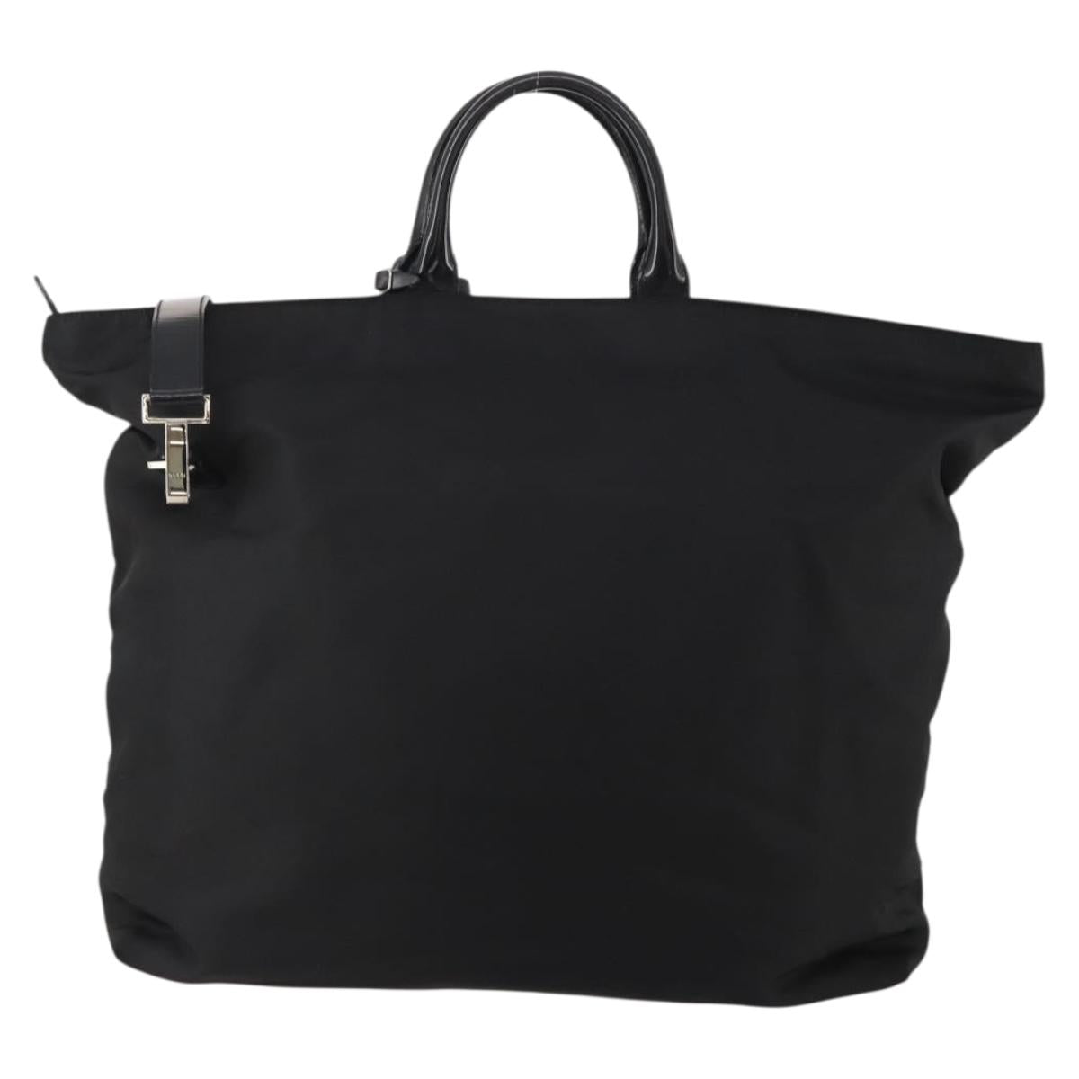 GUCCI Hand Bag Canvas 2way Black Silver 019 2020 0282 08 Auth ep14763