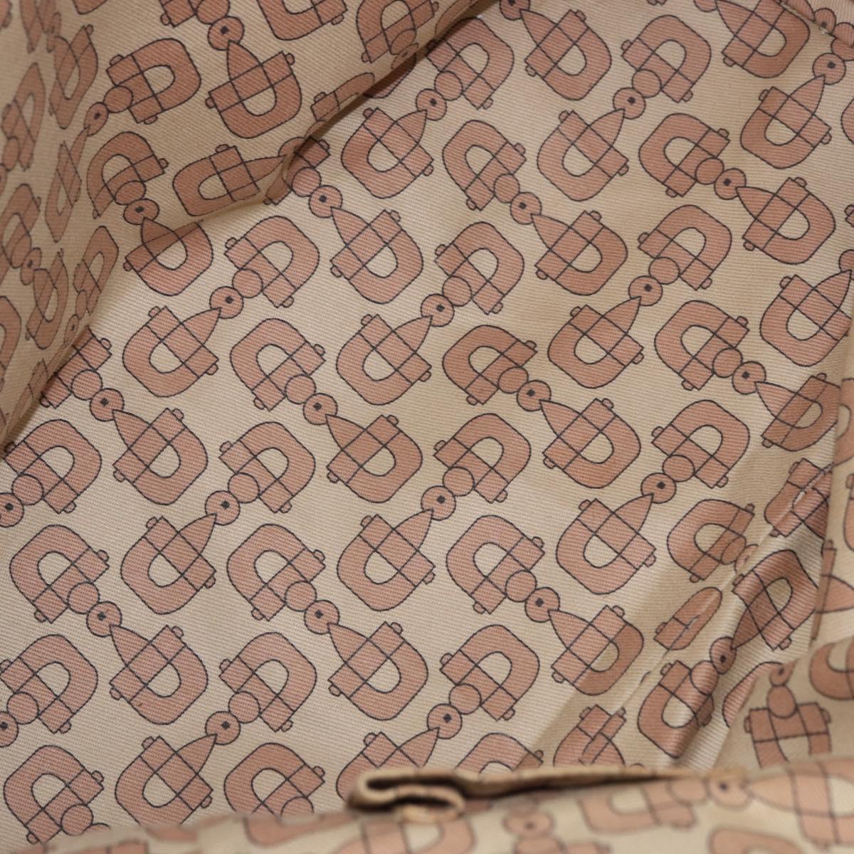 GUCCI GG Canvas Tote Bag Beige Gold 139260 Auth ep14785