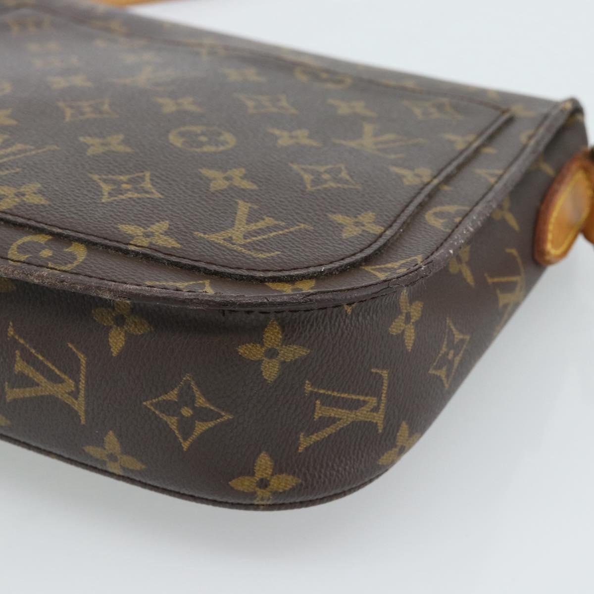 LOUIS VUITTON Monogram Saint Cloud GM Shoulder Bag M51242 LV Auth ep14790