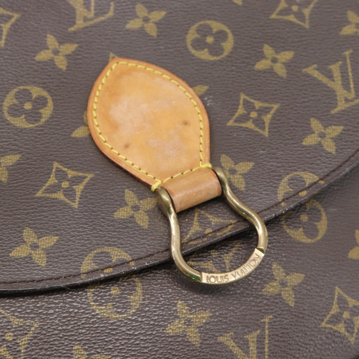 LOUIS VUITTON Monogram Saint Cloud GM Shoulder Bag M51242 LV Auth ep14790