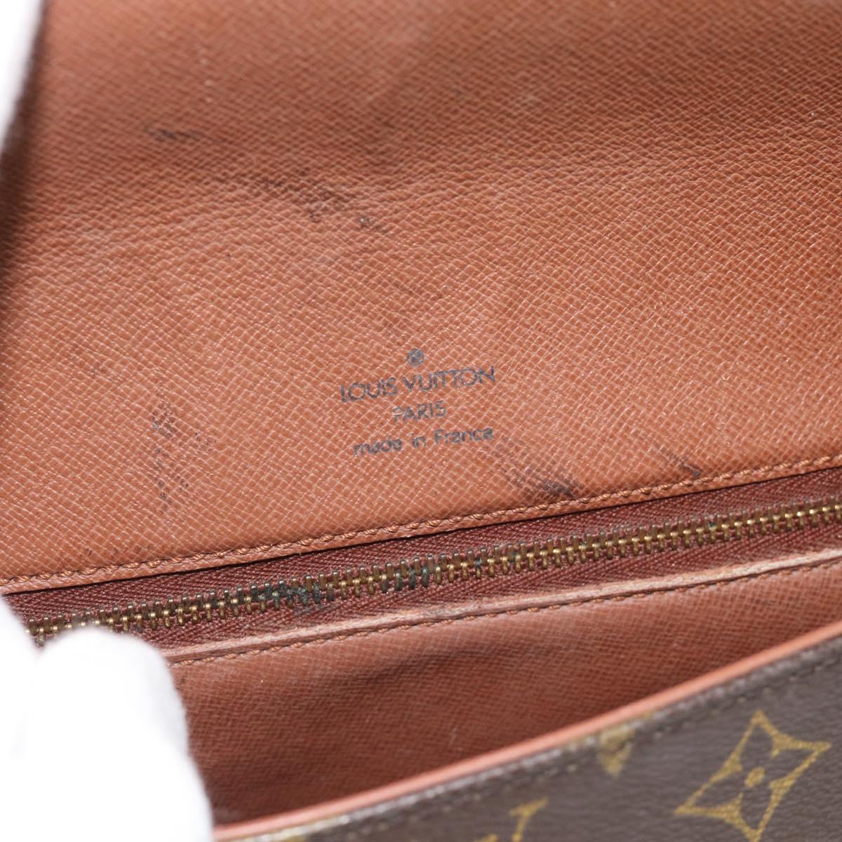 LOUIS VUITTON Monogram Saint Cloud GM Shoulder Bag M51242 LV Auth ep14790