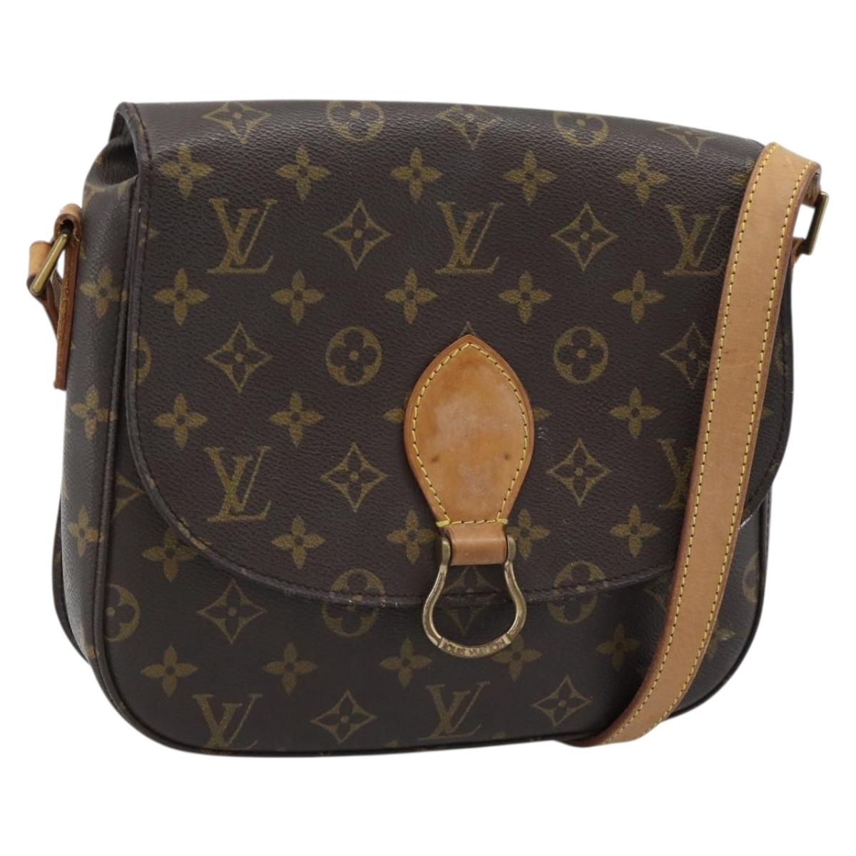 LOUIS VUITTON Monogram Saint Cloud GM Shoulder Bag M51242 LV Auth ep14790