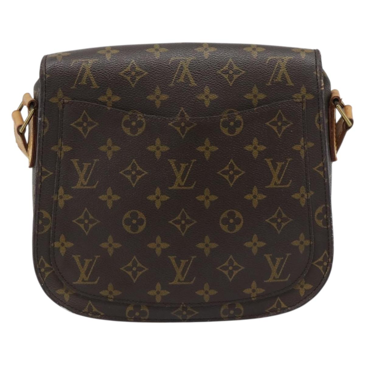 LOUIS VUITTON Monogram Saint Cloud GM Shoulder Bag M51242 LV Auth ep14790