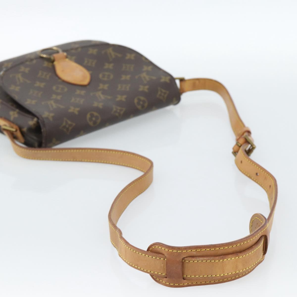 LOUIS VUITTON Monogram Saint Cloud GM Shoulder Bag M51242 LV Auth ep14790