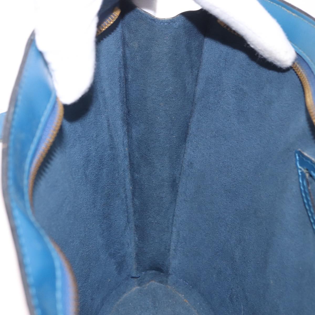 LOUIS VUITTON Epi Saint Jacques Shoulder Bag Blue M52275 LV Auth ep14793