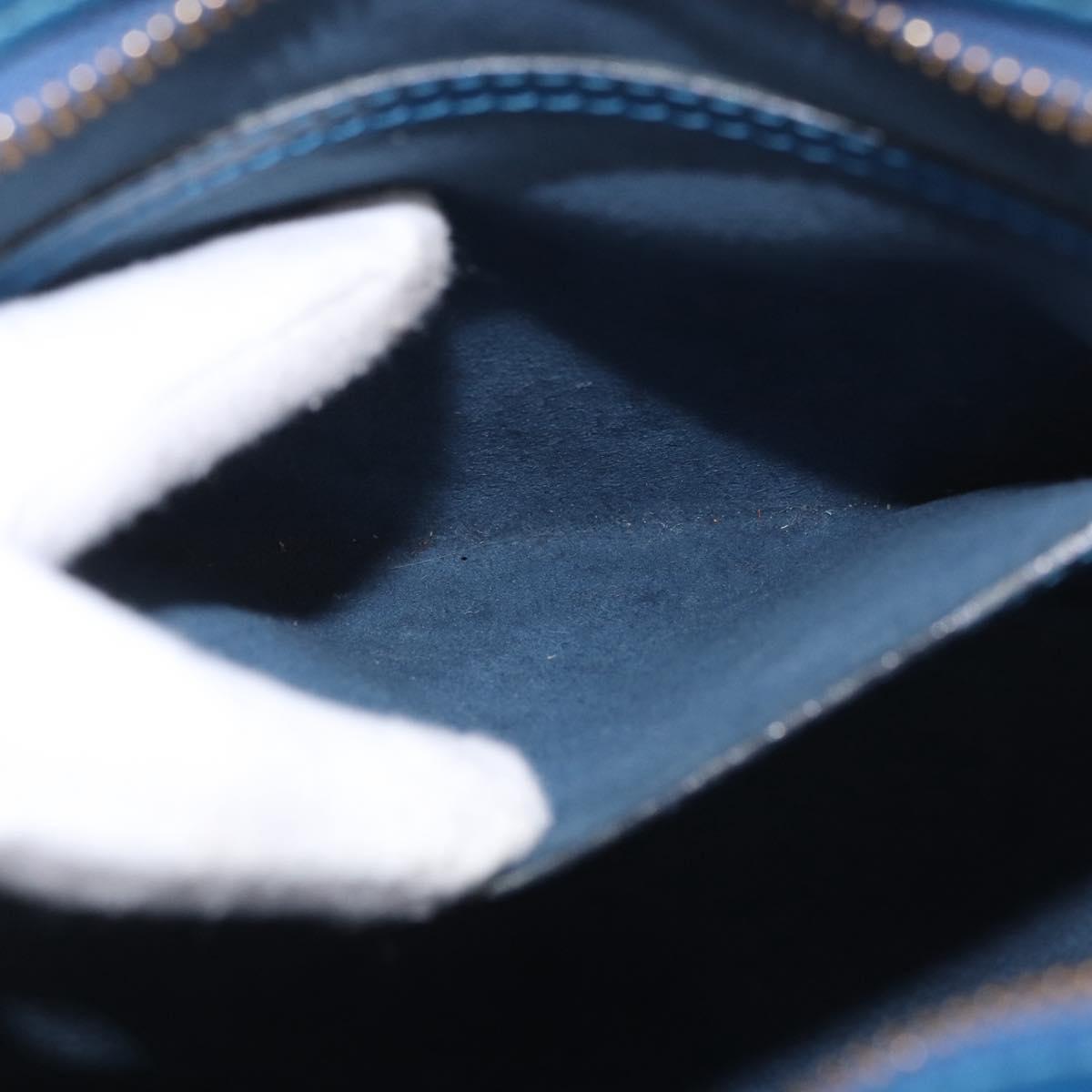 LOUIS VUITTON Epi Saint Jacques Shoulder Bag Blue M52275 LV Auth ep14793