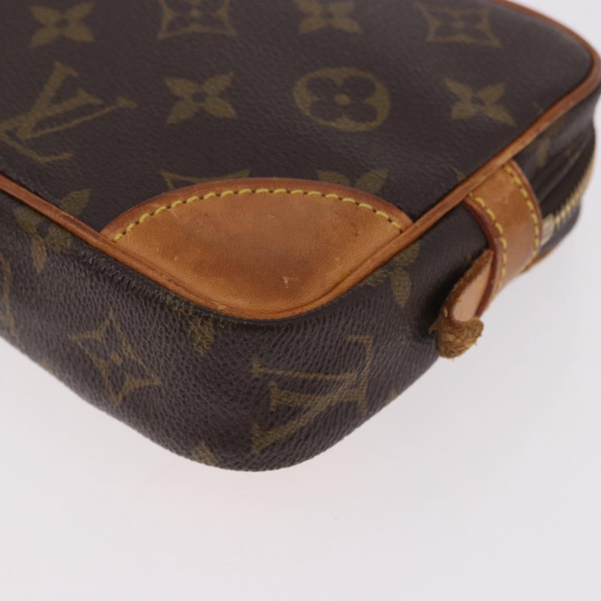 LOUIS VUITTON Monogram Marly Dragonne PM Clutch Bag M51827 LV Auth ep14798