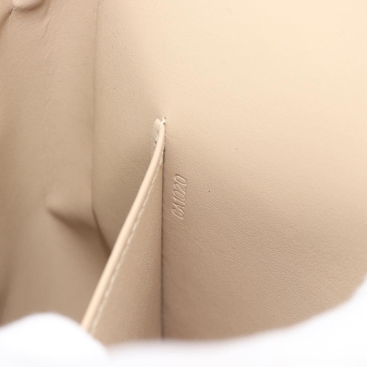LOUIS VUITTON Monogram Vernis Thompson Street Bag Beige M91301 LV Auth ep14801