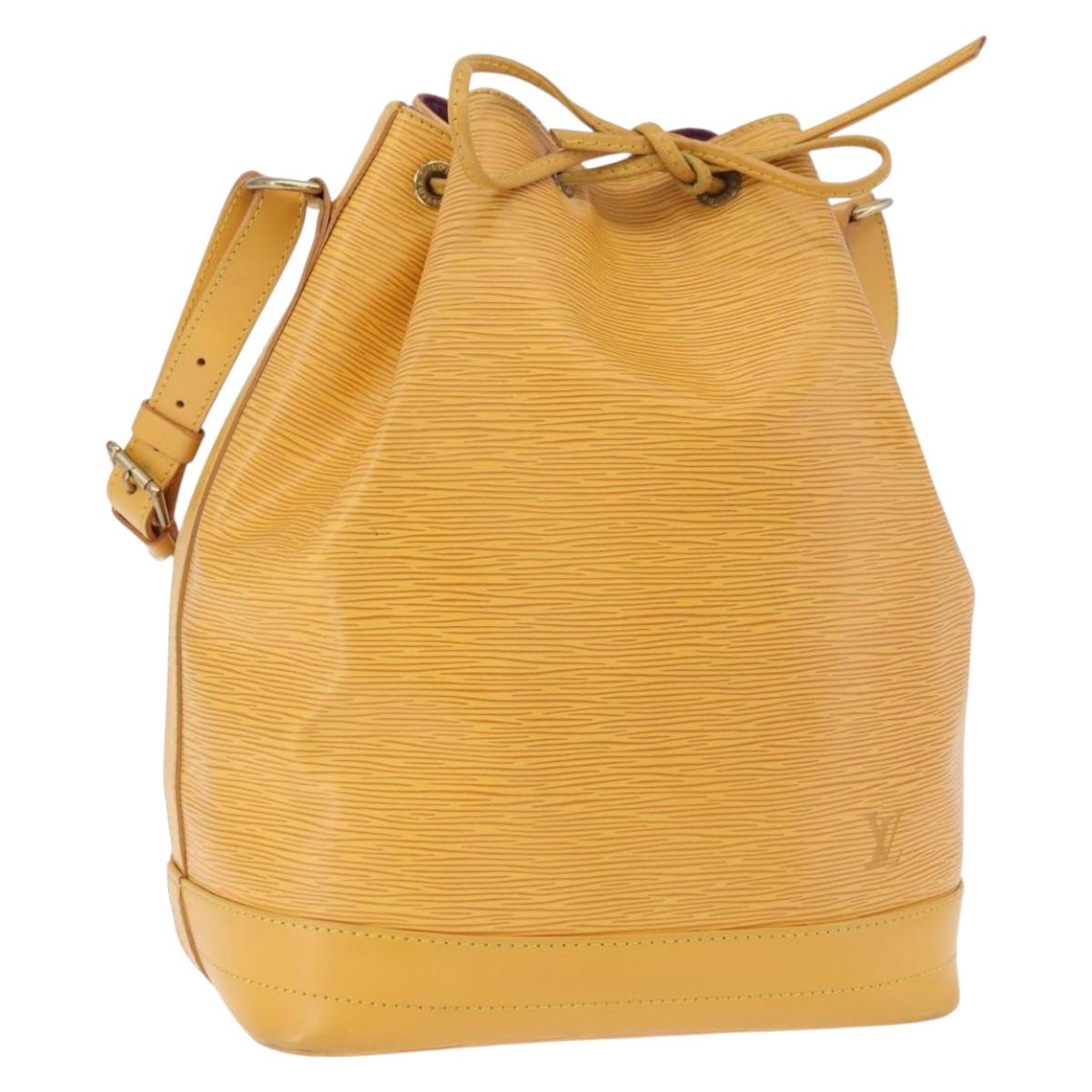 LOUIS VUITTON Epi Noe Shoulder Bag Tassili Yellow M44009 LV Auth ep14805A