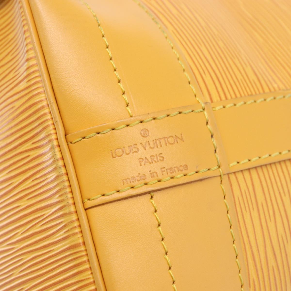 LOUIS VUITTON Epi Noe Shoulder Bag Tassili Yellow M44009 LV Auth ep14805A