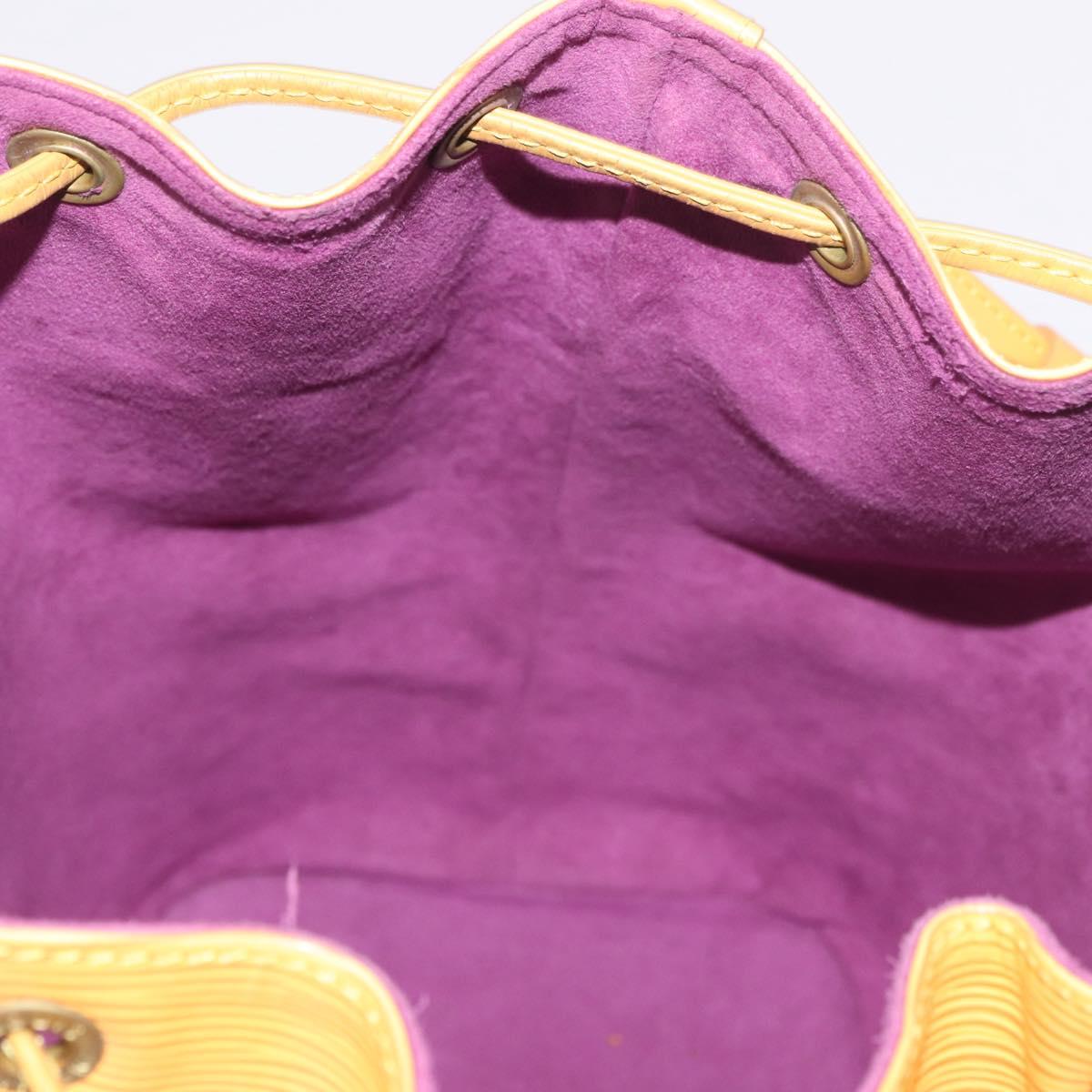 LOUIS VUITTON Epi Noe Shoulder Bag Tassili Yellow M44009 LV Auth ep14805A