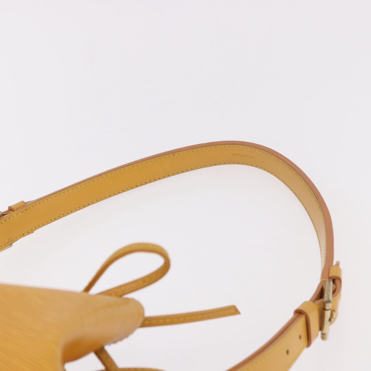 LOUIS VUITTON Epi Noe Shoulder Bag Tassili Yellow M44009 LV Auth ep14805A