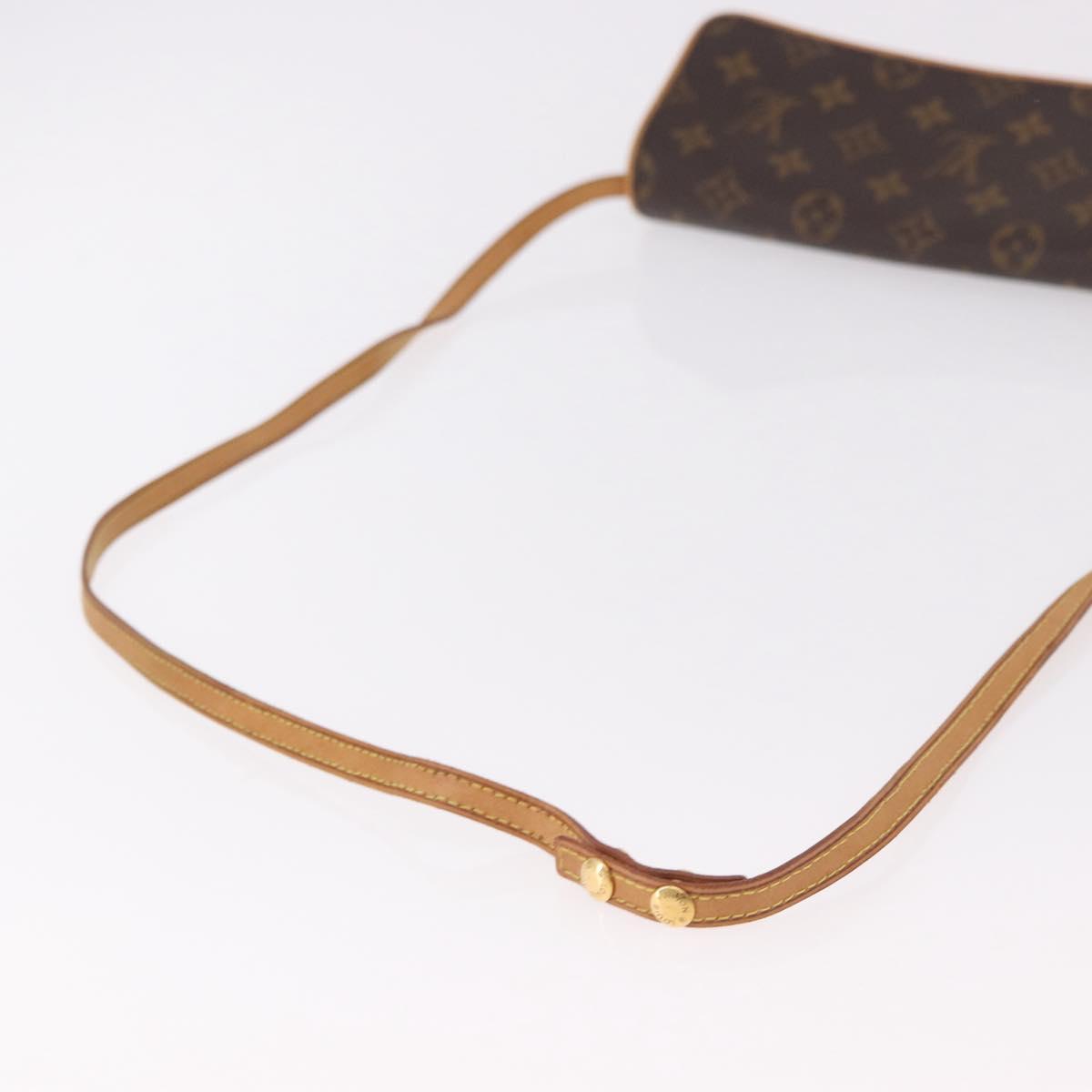 LOUIS VUITTON Monogram Pochette Twin GM Shoulder Bag M51852 LV Auth ep14810