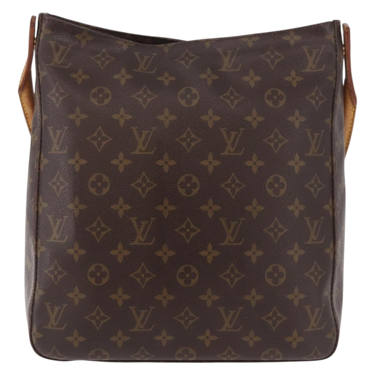 LOUIS VUITTON Monogram Looping GM Shoulder Bag M51145 LV Auth ep14818