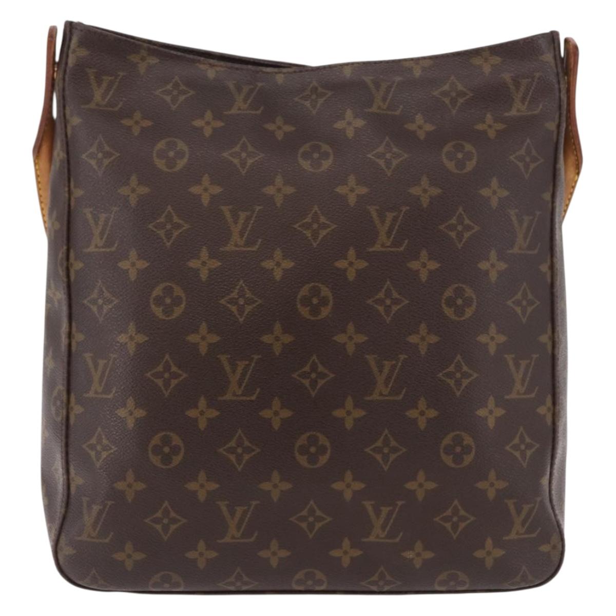 LOUIS VUITTON Monogram Looping GM Shoulder Bag M51145 LV Auth ep14818