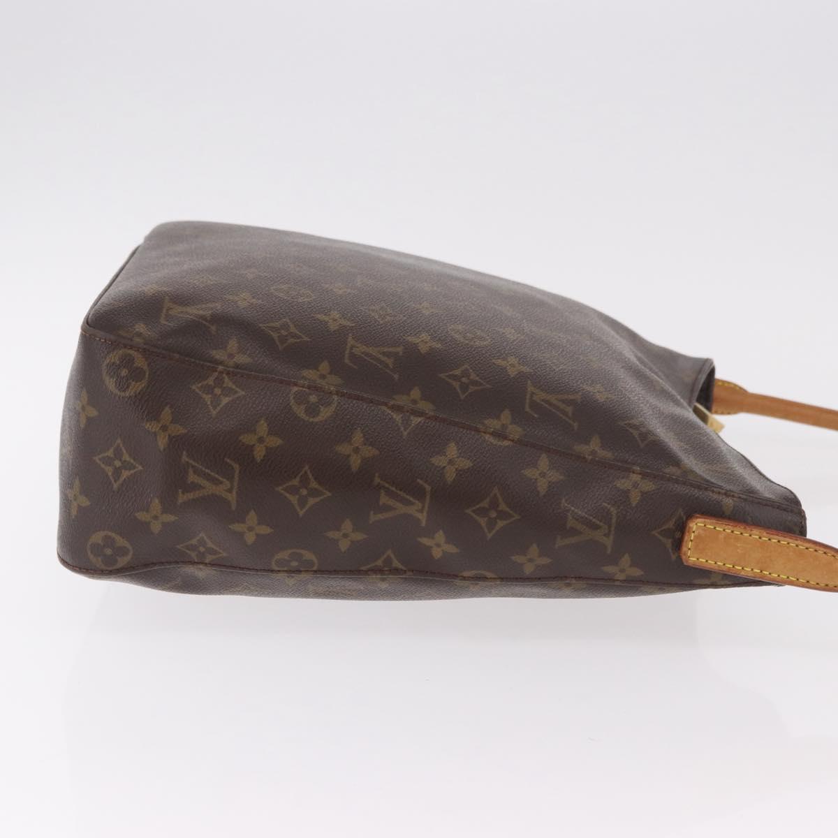 LOUIS VUITTON Monogram Looping GM Shoulder Bag M51145 LV Auth ep14818