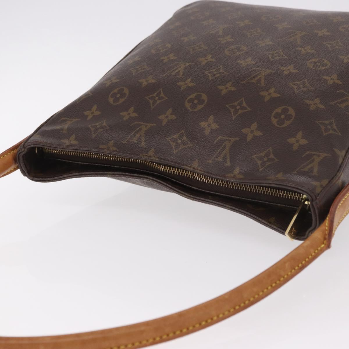 LOUIS VUITTON Monogram Looping GM Shoulder Bag M51145 LV Auth ep14818
